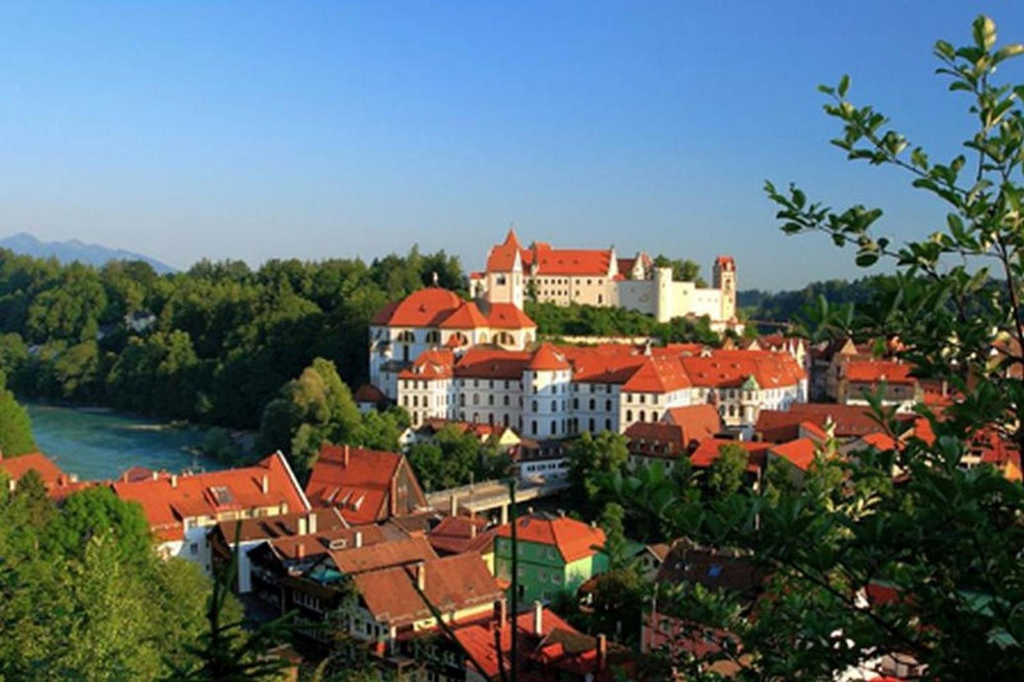 Ferienwohnung Allgaeu - Fuessen Zentrum Екстер'єр фото